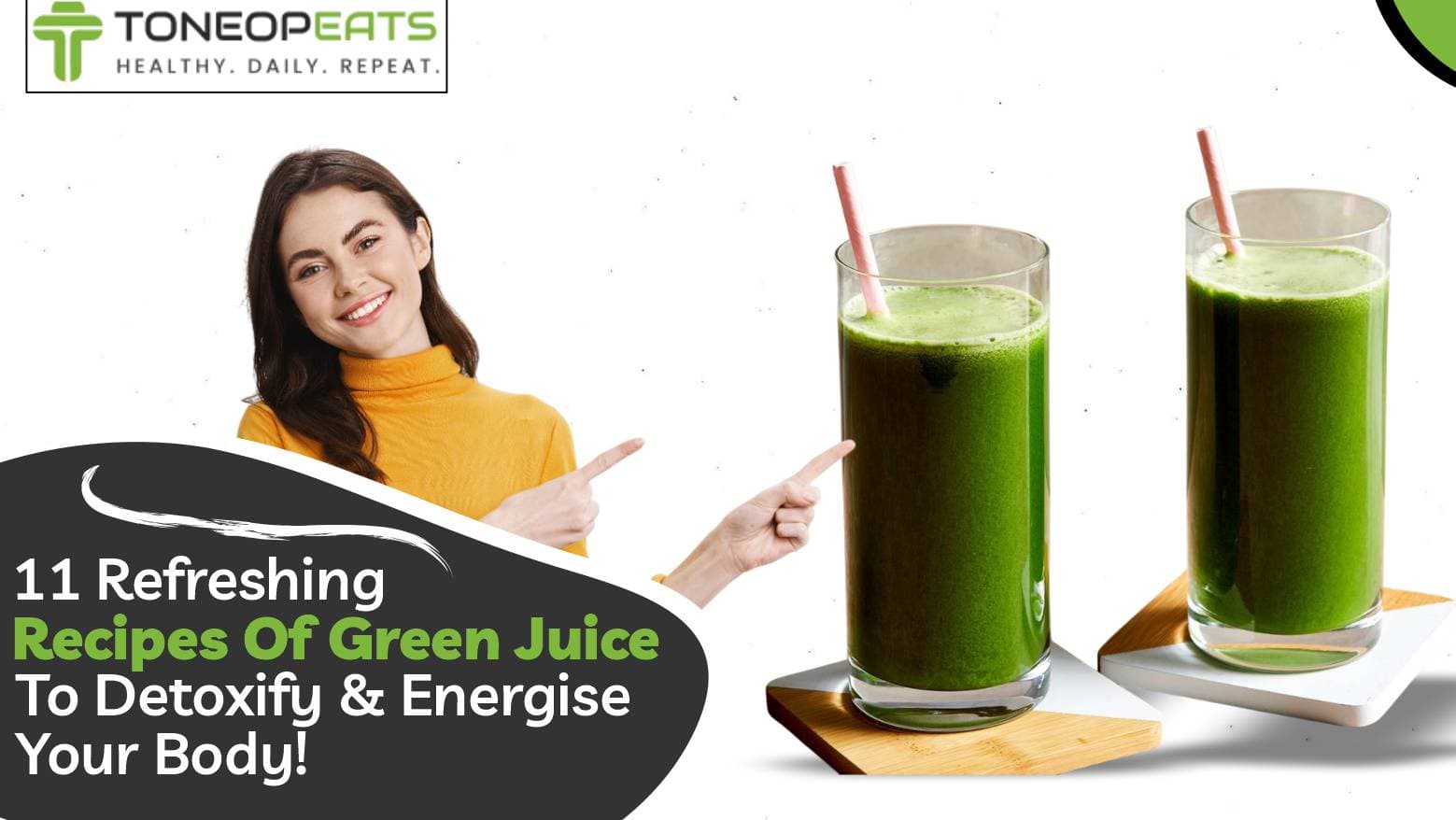 11 Refreshing Recipes Of Green Juice To Detoxify & Energise Your Body