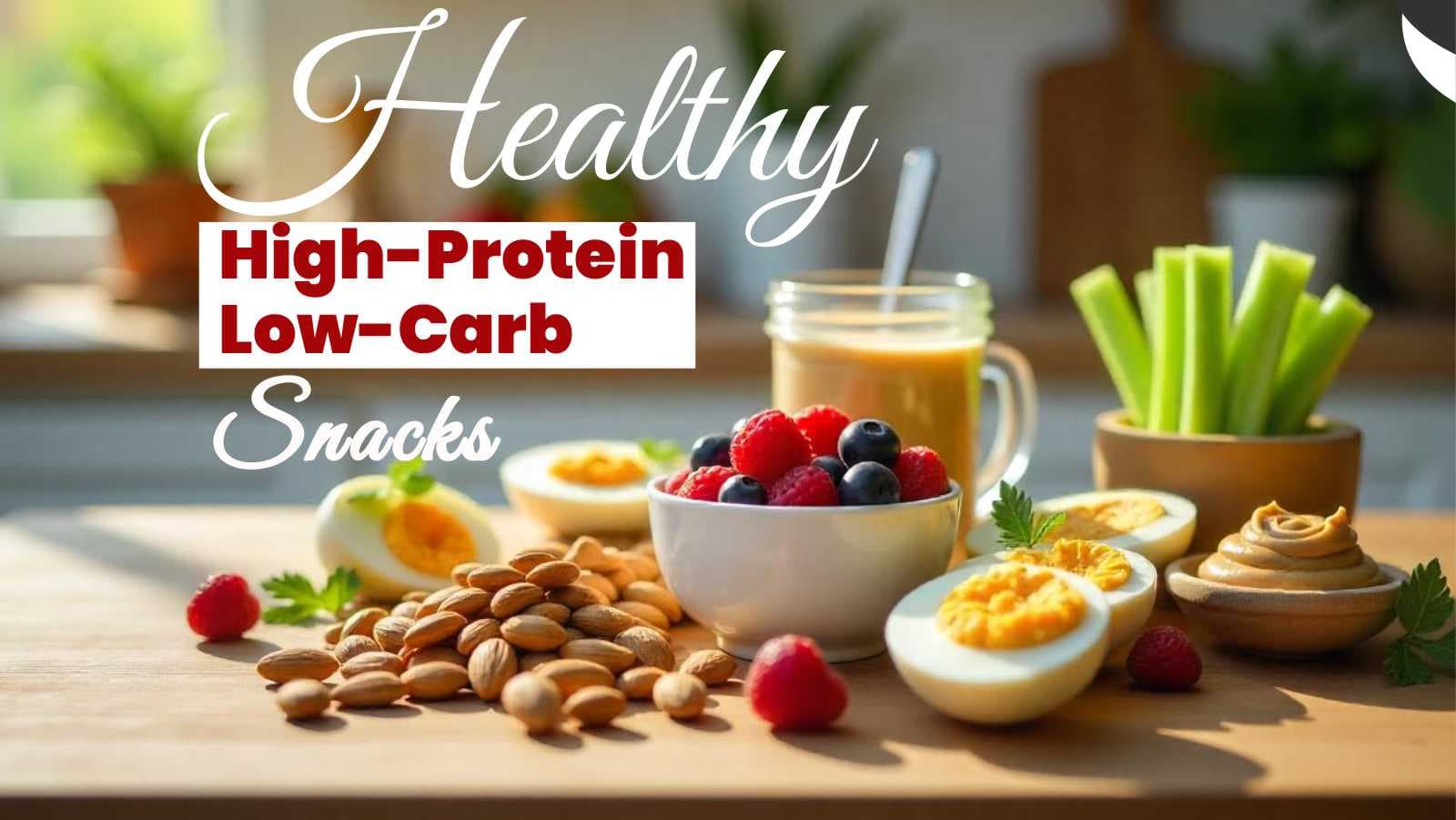 Healthy High-Protein Low-Carb Snacks